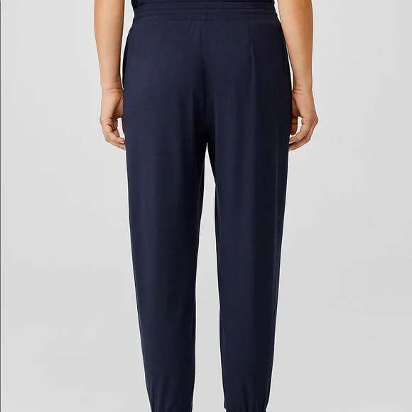 $170 NWT Eileen Fisher VISCOSE JERSEY JOGGER PANT sz M - Picture 2 of 5